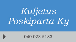Kuljetus Poskiparta Ky logo